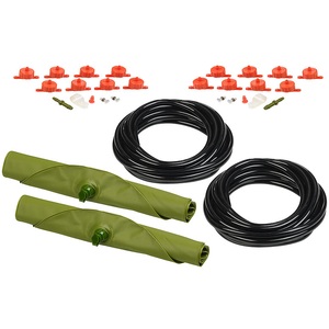 Royal Gardineer, Royal Gardineer 2er-Set Pflanzen-Bewässerungssystem mit 8 einstellbaren Tropfern, 11 l, 2er-Set Pflanzen-Bewässerungssystem mit 8 einstellbaren Tropfern, 11 l