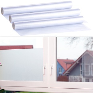 Infactory, infactory 3er-Ser statisch haftende Milchglas-Sichtschutz-Folien, je 45 x 200 cm, 3er-Ser statisch haftende Milchglas-Sichtschutz-Folien, je 45 x 200 cm