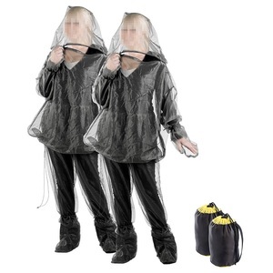 Infactory, infactory 2er-Set Anti-Zecken-Schutzanzug, Ganzkörperschutz gegen Insekten, 2er-Set Anti-Zecken-Schutzanzug, Ganzkörperschutz gegen Insekten