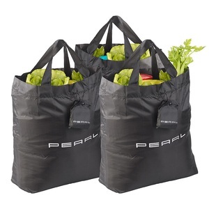Pearl, Pearl 3er-Set faltbare Einkaufstaschen mit Schutzhülle, 17,5 Liter, 3er-Set faltbare Einkaufstaschen mit Schutzhülle, 17,5 Liter
