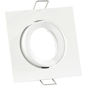 Luminea, Luminea Einbaurahmen MR16, weiss, quadratisch, für 1 Strahler, Einbaurahmen MR16, weiss, quadratisch, für 1 Strahler
