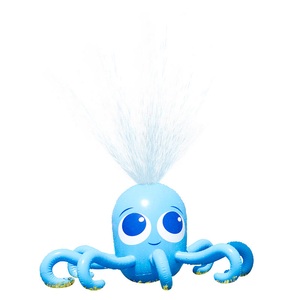 Playtastic, Playtastic Aufblasbarer Oktopus mit integriertem Wassersprinkler für Kinder, Aufblasbarer Oktopus mit integriertem Wassersprinkler für Kinder