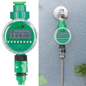 Royal Gardineer, Royal Gardineer Bewässerungs-Computer mit 16 Programm-Speicherplätzen und LCD-Display, Bewässerungs-Computer mit 16 Programm-Speicherplätzen und LCD-Display