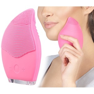 Sichler Beauty, Sichler Beauty Elektrische 3-Zonen-Gesichtsreinigungs-Bürste aus Silikon, Akku, IPX5, Elektrische 3-Zonen-Gesichtsreinigungs-Bürste aus Silikon, Akku, IPX5