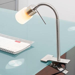 Lunartec, Lunartec Klemmleuchte mit Schwanenhals, G9 für max. 50 W, Klemmleuchte mit Schwanenhals, G9 für max. 50 W