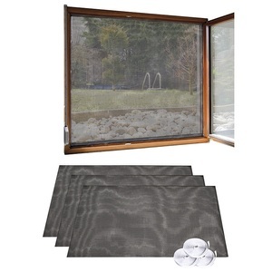 Infactory, infactory 3er Set Fliegengitter für Fenster, 130 x 150 cm inkl. 6 m Klebeband, 3er Set Fliegengitter für Fenster, 130 x 150 cm inkl. 6 m Klebeband