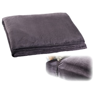 Gabor, Gabor XXL-Luxus-Kuscheldecke aus Mikrofaser, 240 x 220 cm, 300 g/m², schwarz, XXL-Luxus-Kuscheldecke aus Mikrofaser, 240 x 220 cm, 300 g/m², schwarz