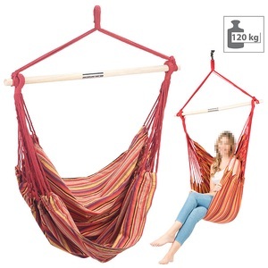 Semptec Urban Survival Technology, Semptec Urban Survival Technology Hängesessel mit Querstrebe, belastbar bis 120 kg, 100 x 130 cm, Hängesessel mit Querstrebe, belastbar bis 120 kg, 100 x 130 cm