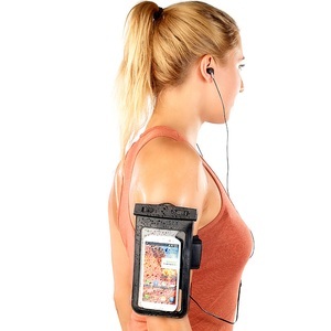 Somikon, Somikon Wasserdichte Smartphone-Tasche mit Kopfhörer-Eingang bis 4,0 Zoll, Wasserdichte Smartphone-Tasche mit Kopfhörer-Eingang bis 4,0 Zoll