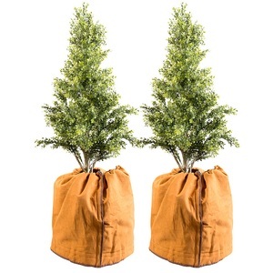 Royal Gardineer, 2er-Set Thermo-Topfschutz für Pflanzen, 50 x 45 cm, 2er-Set Thermo-Topfschutz für Pflanzen, 50 x 45 cm