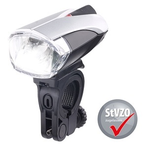 KryoLights, KryoLights LED-Fahrradlampe FL-412 mit Licht-Sensor & Akku, zugelassen n. StVZO, LED-Fahrradlampe FL-412 mit Licht-Sensor & Akku, zugelassen n. StVZO
