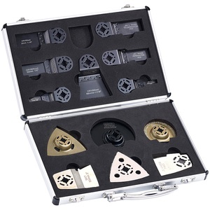 AGT, AGT Werkzeugzubehör-Koffer mit 13 Aufsätzen für Multitool AW-19.mf & MFW-5, Werkzeugzubehör-Koffer mit 13 Aufsätzen für Multitool AW-19.mf & MFW-5
