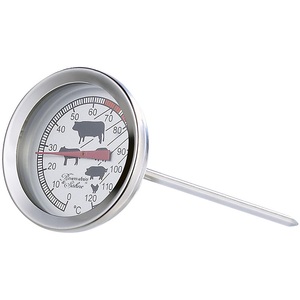 Rosenstein & Söhne, Rosenstein & Söhne Analoges XL Fleisch- und Braten-Thermometer, Analoges XL Fleisch- und Braten-Thermometer