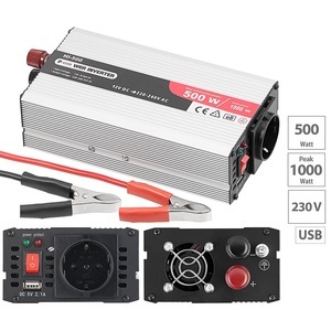 revolt, revolt Kfz-Spannungswandler mit 500 Watt, 230 Volt, USB, Peakpower 1.000 Watt, Kfz-Spannungswandler mit 500 Watt, 230 Volt, USB, Peakpower 1.000 Watt