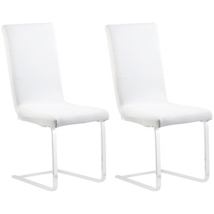 Infactory, infactory 2er-Set Stretch-Stuhlhussen, OEKO-TEX® Standard 100, 42x42x60 cm, weiss, 2er-Set Stretch-Stuhlhussen, OEKO-TEX® Standard 100, 42x42x60 cm, weiss