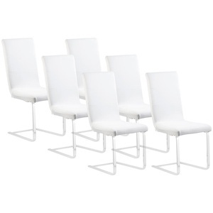 Infactory, infactory 6er-Set Stretch-Stuhlhussen, OEKO-TEX® Standard 100, 42x42x60 cm, weiss, 6er-Set Stretch-Stuhlhussen, OEKO-TEX® Standard 100, 42x42x60 cm, weiß