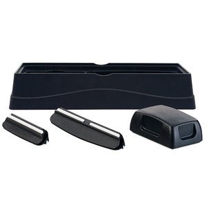 Rosenstein & Söhne, Rosenstein & Söhne 4-teiliges Schleifstein-Zubehör-Set mit Halter, Winkelhilfen & Glätter, 4-teiliges Schleifstein-Zubehör-Set mit Halter, Winkelhilfen & Glätter