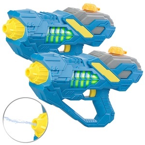 Speeron, Speeron 2er-Set Batteriebetriebene Wasser-Spritzpistolen, LED-Licht, 450 ml, 2er-Set Batteriebetriebene Wasser-Spritzpistolen, LED-Licht, 450 ml