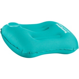 Semptec Urban Survival Technology, Semptec Urban Survival Technology Aufblasbares Camping-Kissen mit eingebauter Handpumpe, türkis, Aufblasbares Camping-Kissen mit eingebauter Handpumpe, türkis