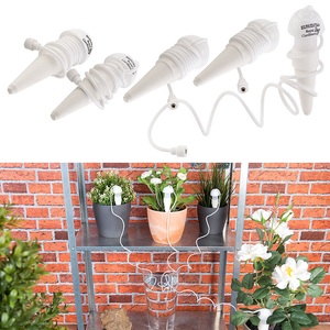 Royal Gardineer, Royal Gardineer Topfpflanzen-Bewässerungs-System mit Tonspitze und Schlauch, 5er-Set, Topfpflanzen-Bewässerungs-System mit Tonspitze und Schlauch, 5er-Set