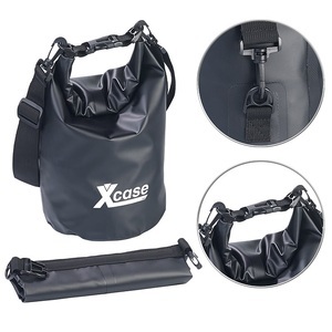 Xcase, Xcase Wasserdichter Packsack, strapazierfähige Industrie-Plane, 5 l, schwarz, Wasserdichter Packsack, strapazierfähige Industrie-Plane, 5 l, schwarz