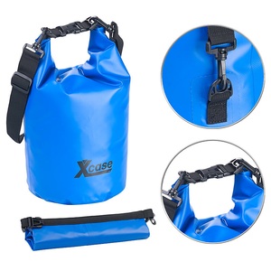 Xcase, Xcase Wasserdichter Packsack, strapazierfähige Industrie-Plane, 10 l, blau, Wasserdichter Packsack, strapazierfähige Industrie-Plane, 10 l, blau