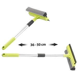 Pearl, Pearl 2in1-Glas- & Fensterreiniger, Schwamm, Abzieher, ausziehbar bis 50 cm, 2in1-Glas- & Fensterreiniger, Schwamm, Abzieher, ausziehbar bis 50 cm