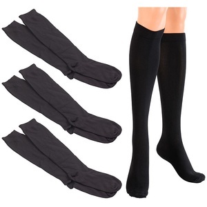 Pearl, Pearl 3 Paar Reise-Kniestrümpfe mit Stützfunktion, schwarz, Grösse S, 3 Paar Reise-Kniestrümpfe mit Stützfunktion, schwarz, Größe S