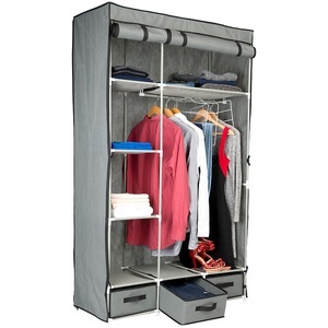 Pearl, Pearl 2-türiger Faltschrank mit 6 Fächern und 3 Schubfächern, 131-teilig, 2-türiger Faltschrank mit 6 Fächern und 3 Schubfächern, 131-teilig