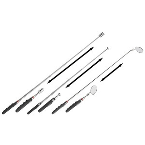 AGT, AGT Teleskop-Werkzeug-Set mit Spiegel, Magnet-Heber & LED-Leuchte, 3-tlg., Teleskop-Werkzeug-Set mit Spiegel, Magnet-Heber & LED-Leuchte, 3-tlg.