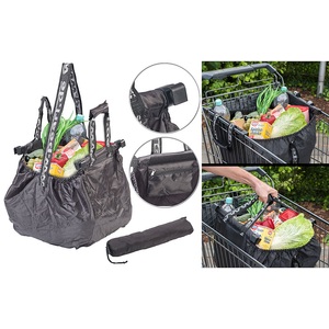 Pearl, Pearl Einkaufswagen-Tasche mit Befestigungs-Clips und Schultergurt, 20 Liter, Einkaufswagen-Tasche mit Befestigungs-Clips und Schultergurt, 20 Liter