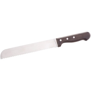 Rosenstein & Söhne, Rosenstein & Söhne Brotmesser mit 20-cm-Klinge und Griff aus Blackwood-Holz, Brotmesser mit 20-cm-Klinge und Griff aus Blackwood-Holz