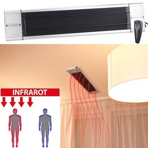 Semptec Urban Survival Technology, Semptec Urban Survival Technology Profi-Infrarot-Heizstrahler RA-118, Fernbed., 1.800 W, IP55, Profi-Infrarot-Heizstrahler RA-118, Fernbed., 1.800 W, IP55