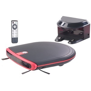 Sichler Haushaltsgeräte, Sichler Haushaltsgeräte Ultraflacher Reinigungs- & Staubsauger-Roboter, 120 Min. Akku-Laufzeit, Ultraflacher Reinigungs- & Staubsauger-Roboter, 120 Min. Akku-Laufzeit