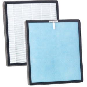 Sichler Haushaltsgeräte, Sichler Haushaltsgeräte 2in1-Ersatz-Filter für Luftreiniger LR-600, antibakteriell und HEPA, 2in1-Filter für Luftreiniger LR-600 & -650, antibakteriell, HEPA