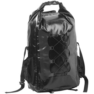 Semptec Urban Survival Technology, Semptec Urban Survival Technology Wasserdichter Trekking-Rucksack aus Lkw-Plane, 30 Liter, schwarz, Wasserdichter Trekking-Rucksack aus Lkw-Plane, 30 Liter, schwarz