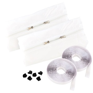 Sichler Haushaltsgeräte, Sichler Haushaltsgeräte Abluft Fensterabdichtung für mobile Klimageräte, Hot Air Stop, 2er Set, Abluft Fensterabdichtung für mobile Klimageräte, Hot Air Stop, 2er Set