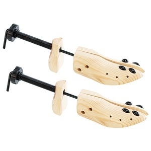 Infactory, infactory 2er-Set Schraub-Schuhdehner aus Echtholz für Damenschuhe, 2er-Set Schraub-Schuhdehner aus Echtholz für Damenschuhe