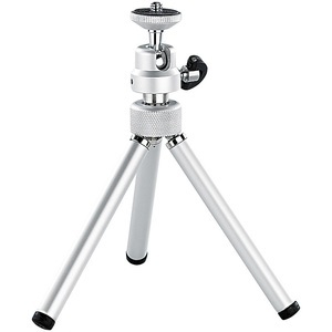 Somikon, Somikon Mini-Teleskop-Stativ aus Aluminium für Kompakt-Kameras (1/4"), Mini-Teleskop-Stativ aus Aluminium für Kompakt-Kameras (1/4