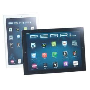Pearl, Pearl 2er-Set Glas-Schneidebretter im Tablet-Design, 23 x 16 cm & 19 x 13 cm, 2er-Set Glas-Schneidebretter im Tablet-Design, 23 x 16 cm & 19 x 13 cm