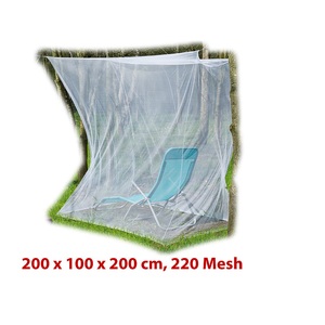 Infactory, infactory Moskitonetz für Innen & Aussen, 200 x 100 x 200 cm, 220 Mesh, weiss, Moskitonetz für Innen & Aussen, 200 x 100 x 200 cm, 220 Mesh, weiss