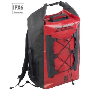 Semptec Urban Survival Technology, Semptec Urban Survival Technology Wasserdichter Trekking-Rucksack aus LKW-Plane, 40 Liter, IPX6, Wasserdichter Trekking-Rucksack aus LKW-Plane, 40 Liter, IPX6