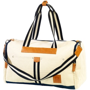 Carlo Milano, Carlo Milano Canvas-Strandtasche/ Freizeittasche, weiss, Canvas-Strandtasche/ Freizeittasche, weiss