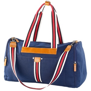 Carlo Milano, Carlo Milano Canvas-Strandtasche/ Freizeittasche, blau, Canvas-Strandtasche/ Freizeittasche, blau