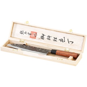 TokioKitchenWare, TokioKitchenWare Kochmesser mit Echtholzgriff, handgefertigt, Kochmesser mit Echtholzgriff, handgefertigt
