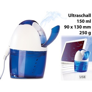 Infactory, infactory Mini-USB-Luftbefeuchter mit Ultraschall und LED-Beleuchtung, 150 ml, Mini-USB-Luftbefeuchter mit Ultraschall und LED-Beleuchtung, 150 ml