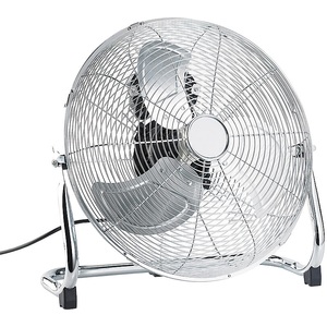 Sichler Haushaltsgeräte, Sichler Haushaltsgeräte Vollmetall-Bodenventilator, 3 Geschwindigkeitsstufen, 100 W, Ø 45 cm, Vollmetall-Bodenventilator, 3 Geschwindigkeitsstufen, 100 W, Ø 45 cm