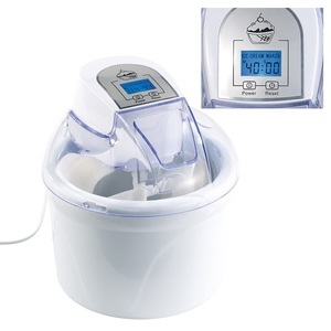Rosenstein & Söhne, Rosenstein & Söhne 4in1-Eismaschine EMA-300 mit LCD-Display, für 1,5 Liter Speiseeis, 7 W, 4in1-Eismaschine EMA-300 mit LCD-Display, für 1,5 Liter Speiseeis, 7 W