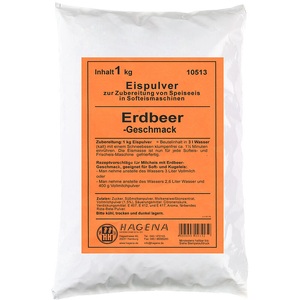 undefined, Softeispulver Erdbeer-Geschmack, 1 kg, Softeispulver Erdbeer-Geschmack, 1 kg