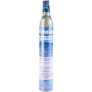 undefined, Gaszylinder für Wassersprudler, 600 ml Kohlensäure, wiederbefüllbar, Gaszylinder für Wassersprudler, 600 ml Kohlensäure, wiederbefüllbar